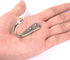 Eboot 20 Pcs Small Coat Hook Single Robe Bathroom Towel Hooks with 50 Pieces Screws for Bags