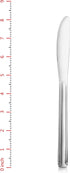 New Star Foodservice 58802 Dominion Pattern, 18/0 Stainless Steel, Dinner Knife, 8.2-Inch, Set of 12 by New Star Foodservice