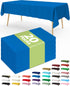 Pureegg Plastic Table Cloth Disposable 20 Pack, 54 x 108 Inch Table