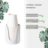 oulymoer 3 4 oz 1 Pack, Bathroom Cup Dispenser Small Cup Holder for Bathroom, Ceramic Mouthwash Cups Cup Dispenser