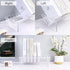 Sumerflos Acrylic Desktop Bookcase, Clear Modern Storage Organizer for Office Home, Bookshelves for CD/Magazine/Book