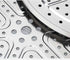 Steaming Plate, 2 Pack 10 Inch Round Food Grade Stainless Steel Steamer Plate for Food Steaming in Kitchen and Outdoors