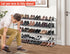 4 Closet Closet 30 MISSLO Tier Long Shoe Organizer for Shoe Rack for Bedroom Floor Shoe Shelf for Entryway Storage