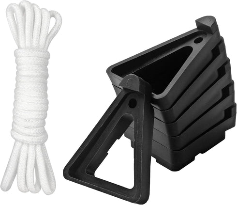 ORIMERC 12 Pack Adjustable Plant Pot Toes with Watering Wick, Plant Pot