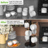 Wisuce Black Coffee Mug Tree, Bamboo Mug Holder for Countertop, Coffee Cup Stand Organizer