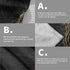 Miaoquhe Set 2, 14x28in Black Gold Marble Hand Towel of Marble Texture Soft Highly Bath Towels Absorbent Bathroom Hand