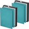 KJ203F True HEPA Replacement Filter for Colzer 142C, Mooka KJ203F, Elechomes KJ203F-142, 2 HEPA + 4 Pre-filter