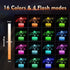 YTDZLTD 3D 16 Creative Planet Lamp Night Light Colors Changing USB Powered Remote Control Touch Switch Decor Lamp