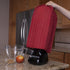 Ritz Premium Blender Cover, Universal, 7" x 15.5" x 5.75", Durable Polyester and Cotton Blend, Paprika Red
