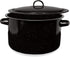 Granite 12 Qt Stockpot, Nonstick Soup Pot with Lid, Large Speckled Enamel Ware Cookware for Boiling