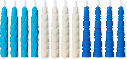 Papyrus Birthday Candles, Aqua, 12-Count