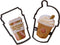 COFFEE COOKIE CUTTERS, Espresso Café Americano, Coffee To Go, Latte Mocha, Iced Coffee Brew, Made in the USA
