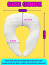 MIJIMO Setting Gaming Crochet Pillow for Lap Support Lap Desk Pillow in Bed or Sofa, U-Shaped Arm Pillows