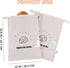 ORORIN (2-Pack) Beeswax Bread Bags for Sourdough,Reusable Linen Waxed Sourdough Bread Bags for Homemade Bread,Bread