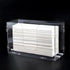 evron Countertop 2 Pack(Simple Paper Towel Dispenser & Wall Mount Clear One-Hand Pull C Fold Z Fold Trifold