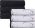 Superior Cotton 6 Piece Assorted Solid and Marble Hand Towel Set, Daily