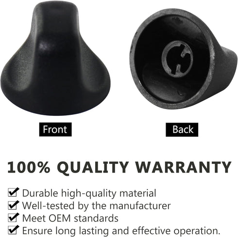 S99360232 Range Hood Knob, S600348 Fan Knob Replacement Parts for Kitchen Appliances, 4PCS