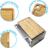 Bamboo Wood Cutting Boards for Mini Smart Toaster Oven Air, Compatible with Breville 860 BSS, 1.2inch Feet