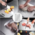 GETRIC (15.4 11 inch) Titanium Cutting Board, Stainless Steel Cutting Boards for Kitchen, Double Sided Food-Grade