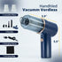 DIFABELLA 2-in-1 Wireless Car Vacuum Cleaner, High Power Cordless Mini Vacuum with LED Lighting