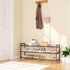 18.5''- 47'' Closet, 3 18 Expandable Shoe Rack - Adjustable Shoe Rack for Tier Long Shoe Shelf Storage for Pairs Shoe