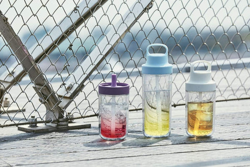 Kinto To-Go Bottle 20074, Purple, 16.2 fl oz (480 ml)
