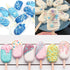 Popsicle Molds Set of 3, 12 Cavities Silicone Ice Cake Pop Maker with 50 Wooden Sticks & Self-adhesive Bags