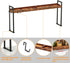 4 4 Spice Rack Shelf for Kitchen Stove, Over The Stove Shelf with Level Adjustable Height, Over Stove Spice Rack