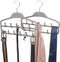 FairyHaus Belt Hanger Organizer 2 Pack, Non-Slip Tie Rack Holder for Belts, Ties, Jewelry, Scarves