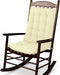ELFJOY Rocking Chair Cushion Large Rocking Chair Pads with Ties Premium Linen