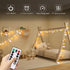 8 Function,30 Battery Operated Fairy String Lights, Acrylic Gems Jewels String Lights with Remote Modes Timer Warm