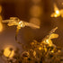 SWEET SHINE 35 Count 17.5 8 Dragonfly String Lights with Battery Powered, Feet Modes Decorative String Light