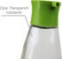 EIKS 2 Set Glass Cruet Bottles Dispenser for Olive Oil Vinegar Soy Sauce, Suitable for Kitchen Cooking Barbecue Usage