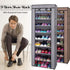 Mekek 9 Closet Free Standing Shoe Racks, Shoe Rack Organizer Tier - Portable Row Shoe Rack Shelf Cabinet Tower