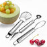 NewlineNY Stainless Steel Kitchen Tools: Fruit Helper, 3 Pcs