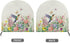 Floral Hummingbird Print Lightweight Shop Fan Cover, Removable Dust Cover for Classroom, Easy to Store