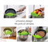 2 Pcs Silicone Clip on Strainer, Fits All Pots and Bowls for Pasta, Meat, Vegetables, and Fruit