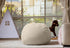 WEKAPO Stuffed Animal Storage Bean Bag Chair Cover for Kids | Stuffable Zipper Beanbag for Organizing Children Plush