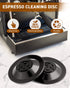 2PCS Espresso Cleaning Disc, 54mm Silicon Backflush Disc for Breville Espresso Machines, Compatible with BES810BSS,