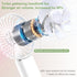 Mini Handheld Fan, Powerful Battery Operated Fan with LED Display, 4 Speed Adjustable for Travel
