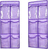 Over The Door Hanging Shoe Organizer Narrow Closet Door Shoe Storage 6
