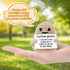TOYMIS Mini Funny Knitted Wool Potato Toy with Positive Card - Creative Cute Crochet Doll Cheer Up Gift for Friends