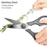 Linoroso Kitchen Shears Heavy Duty with Magnetic Holder, Dishwasher Safe All Purpose Scissors Made with Japanese Steel