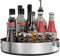 VAEHOLD Pantry Cabinet Lazy Susan - Stainless Steel Black Spice Rack Turntable for Kitchen Cabinet Organizer