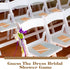 Sinload 60 Sets 60 60 Guess the Dress Bridal Shower Games for Guests Include Pcs Wedding Shower Games Cards and Pcs
