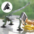 HSTECH 4 Pcs Black French Fry Suction Cup Feet for Industrial Commercial French Fry Cutter