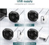 EasyAcc USB Desk Fan: 3 Speeds USB Powered Fan, 360° Rotatable Personal Table Fan for Home, Bedroom, Office (No Battery)