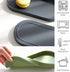 Lazy K Silicone Tray - Small Multi-Purpose Vanity Organizer - Spoon Rest Holder (Black)