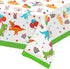 2 Pack Dinosaur Graduation Tablecloths, Dino Table Cover for Birthday, Kindergarten Preschool Grad, 52" X 87"