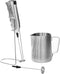 Ozeri Deluxe Milk Frother with 12 oz Frothing Pitcher in Stainless Steel and Extra Whisk Attachment